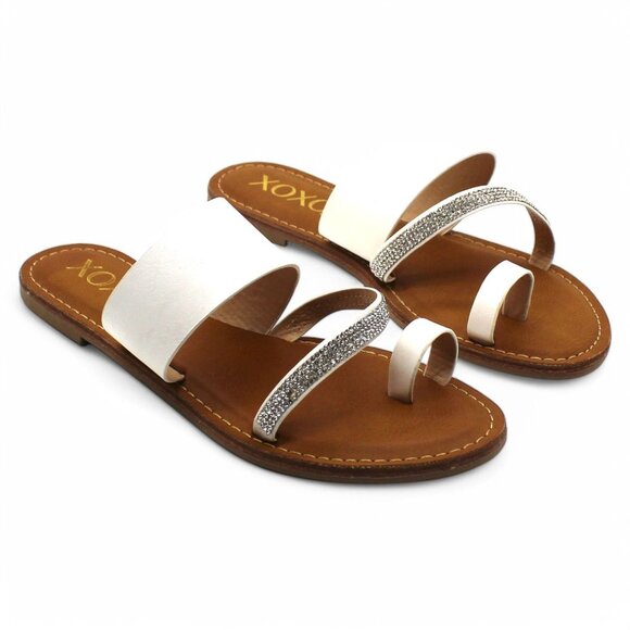 Xoxo Women S Romilia Flat Sandals - Picture 1 of 7